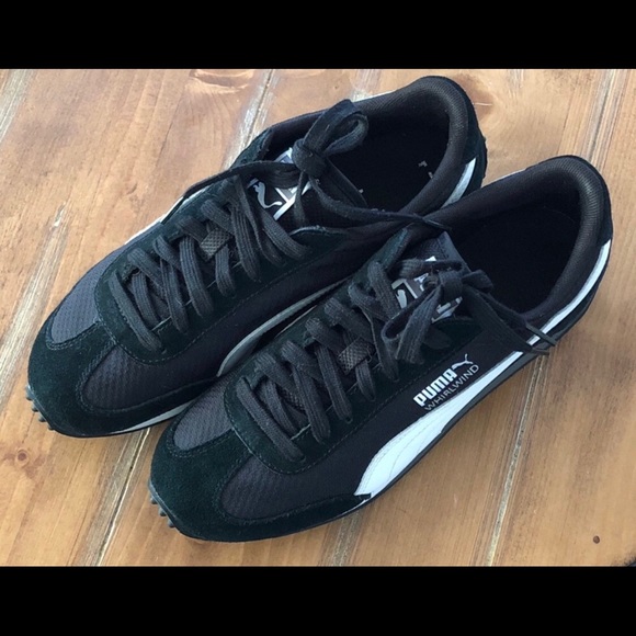 puma whirlwind black white